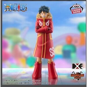 Banpresto One Piece Figure Luffy Red New Egghead Vol 1 Grandline Series